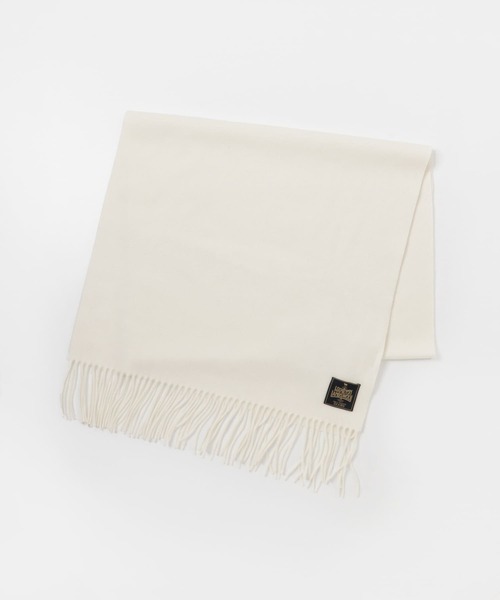 URBAN RESEARCH DOORS（アーバンリサーチドアーズ）の「ハミルトンウールストール（マフラー・レディース・グリーン/ベージュ系その他/オレンジ/アイボリー/ブラック・ONE）」の13枚目の写真