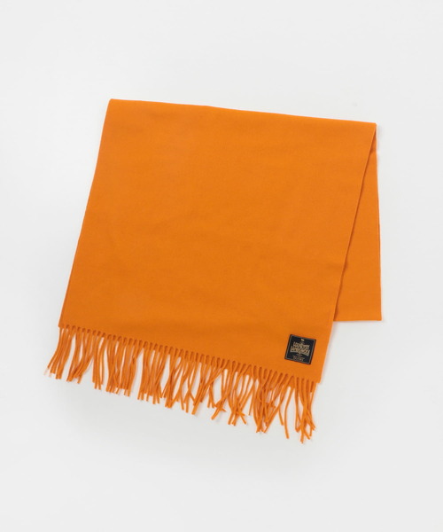 URBAN RESEARCH DOORS（アーバンリサーチドアーズ）の「ハミルトンウールストール（マフラー・レディース・グリーン/ベージュ系その他/オレンジ/アイボリー/ブラック・ONE）」の15枚目の写真