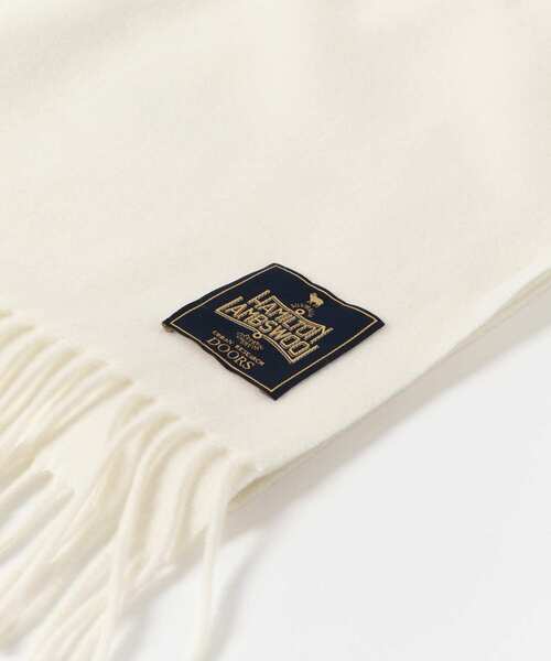 URBAN RESEARCH DOORS（アーバンリサーチドアーズ）の「ハミルトンウールストール（マフラー・レディース・グリーン/ベージュ系その他/オレンジ/アイボリー/ブラック・ONE）」の20枚目の写真