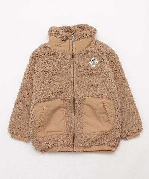 ROXY（ロキシー）の「ROXY/ロキシー キッズ ジャケット TZP224083（その他アウター・キッズ・ベージュ/ホワイト・140cm/130cm/120cm/150cm）」の2枚目の写真