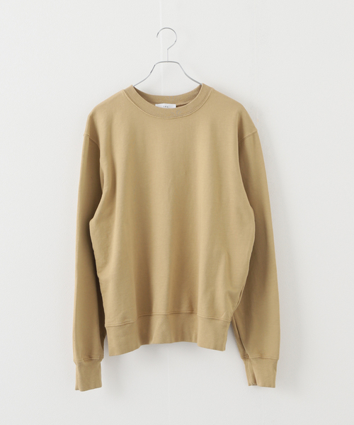 SAVE KHAKI UNITED（セーブカーキユナイテッド）の「SAVE KHAKI UNITED L/S SUPIMA CREW SWEATSHIRT（スウェット・メンズ・チャコールグレー/ブラック/チョコ/ライトグレー/ネイビー・MEDIUM/LARGE/X-LARGE）」の4枚目の写真