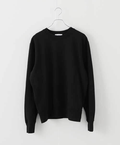 SAVE KHAKI UNITED（セーブカーキユナイテッド）の「SAVE KHAKI UNITED L/S SUPIMA CREW SWEATSHIRT（スウェット・メンズ・チャコールグレー/ブラック/チョコ/ライトグレー/ネイビー・MEDIUM/LARGE/X-LARGE）」の2枚目の写真