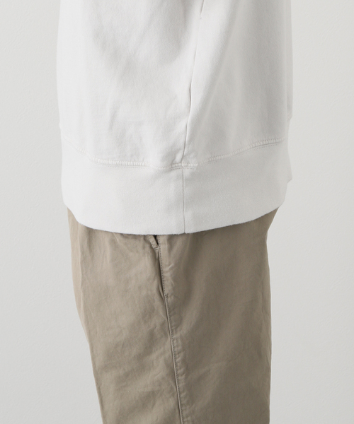 SAVE KHAKI UNITED（セーブカーキユナイテッド）の「SAVE KHAKI UNITED L/S SUPIMA CREW SWEATSHIRT（スウェット・メンズ・チャコールグレー/ブラック/チョコ/ライトグレー/ネイビー・MEDIUM/LARGE/X-LARGE）」の14枚目の写真