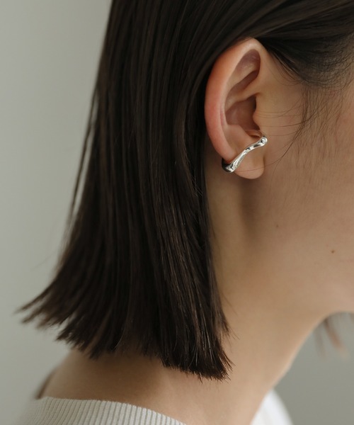 select MOCA（セレクトモカ）の「ウェーブイヤーカフ（イヤーカフ・レディース・ゴールド/シルバー・FREE）」の10枚目の写真