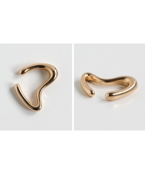 select MOCA（セレクトモカ）の「ウェーブイヤーカフ（イヤーカフ・レディース・ゴールド/シルバー・FREE）」の16枚目の写真