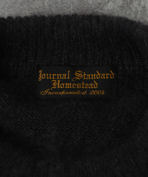 JOURNAL STANDARD J.S HOMESTEAD(ジャーナルスタンダードホームステッド)の「【J.S.Homestead】GRADATION MOHAIR MIX CREW KNIT(ニット/セーター・メンズ・ブラウン/グリーン/チャコールグレー・LARGE/MEDIUM)」の16枚目の写真