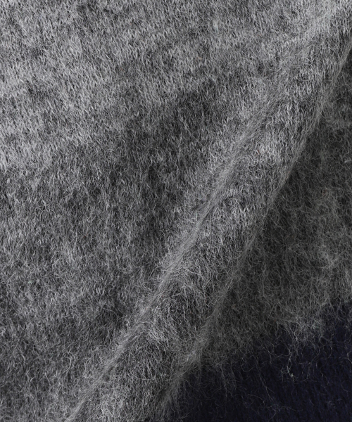 JOURNAL STANDARD J.S HOMESTEAD(ジャーナルスタンダードホームステッド)の「【J.S.Homestead】GRADATION MOHAIR MIX CREW KNIT(ニット/セーター・メンズ・ブラウン/グリーン/チャコールグレー・LARGE/MEDIUM)」の18枚目の写真