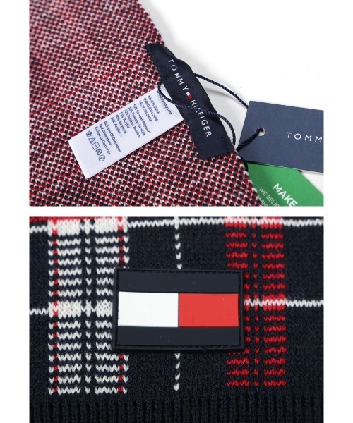 TOMMY HILFIGER(トミーヒルフィガー)の「TOMMY HILFIGER トミー ヒルフィガー PLAID SCARF マフラー(マフラー・メンズ・その他・FREE)」の5枚目の写真