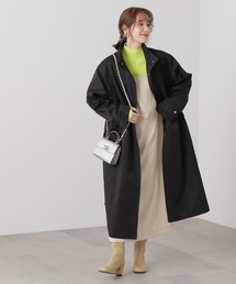 N.（N. Natural Beauty Basic） | ◆スタンドカラーオーバーヨークコート(モッズコート)