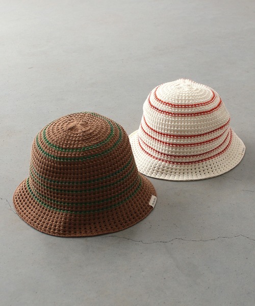 ★送料・関税込★Reinsein★Line knit bucket hat★ セール】LINE KNIT BUCKET HAT（ハット）｜FRUIT OF THE LOOM