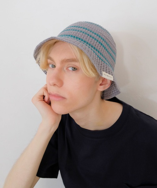 LINE KNIT BUCKET HAT（ハット）｜FRUIT OF THE LOOM（フルーツ