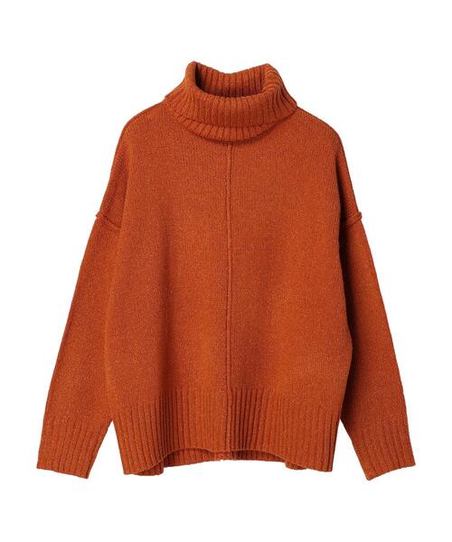 CRAFT STANDARD BOUTIQUE(クラフトスタンダードブティック)の「センタータックニットプルオーバー(ニット/セーター・レディース・グリーン/ボルドー/オレンジ/カーキ・FREE)」の15枚目の写真