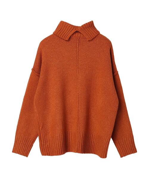 CRAFT STANDARD BOUTIQUE(クラフトスタンダードブティック)の「センタータックニットプルオーバー(ニット/セーター・レディース・グリーン/ボルドー/オレンジ/カーキ・FREE)」の16枚目の写真
