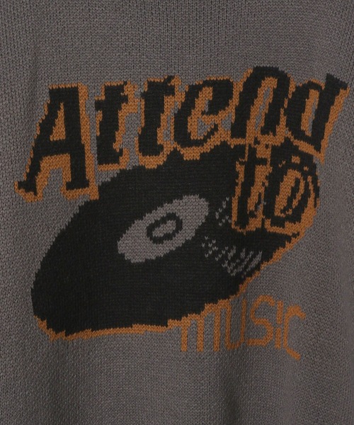 PBLIM（ページボーイリム）の「PAGEBOYLIM/RecordJQニット（ニット/セーター・レディース・ブラック/グレー・FREE）」の17枚目の写真