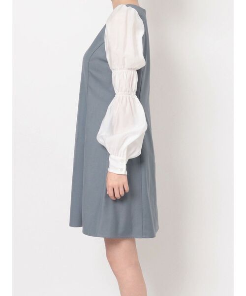 RESEXXY（リゼクシー）の「ドッキングミニワンピース（ワンピース・レディース・ブルー/ブラック/ベージュ・FREE）」の20枚目の写真