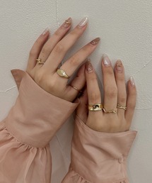 【apres jour clair×ARIAZ】デザインリング6点SET