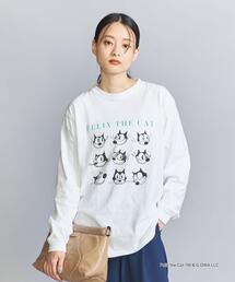 GOOD ROCK SPEED | 【別注】<GOOD ROCK SPEED>FELIXプリント ロングスリーブTシャツ WHITE/BLACK(Tシャツ/カットソー)