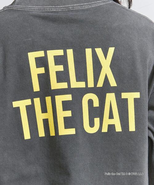 GOOD ROCK SPEED（グッドロックスピード）の「【別注】＜GOOD ROCK SPEED＞FELIXプリント ロングスリーブTシャツ WHITE/BLACK（Tシャツ/カットソー・レディース・ホワイト/ブラック・FREE）」の14枚目の写真