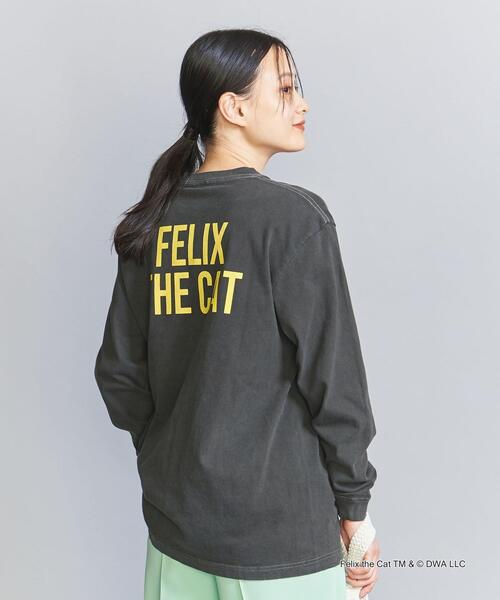 GOOD ROCK SPEED（グッドロックスピード）の「【別注】＜GOOD ROCK SPEED＞FELIXプリント ロングスリーブTシャツ WHITE/BLACK（Tシャツ/カットソー・レディース・ホワイト/ブラック・FREE）」の17枚目の写真