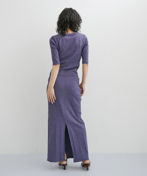 MILLER（ミラー）の「【Miller for ADAM ET ROPE'】Skirt（スカート・レディース・ブラック/ベージュ/パープル系その他・FREE）」の13枚目の写真