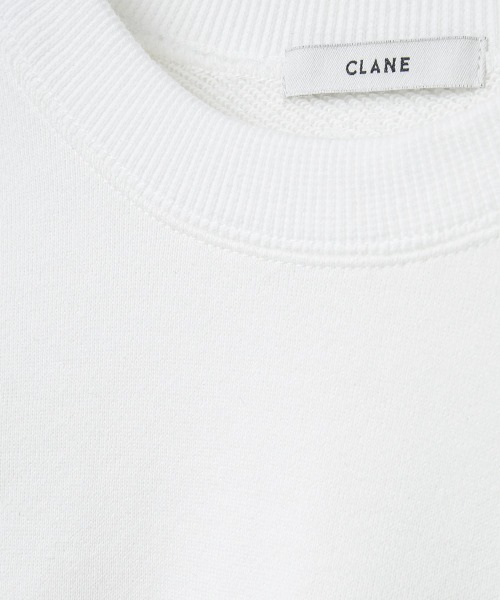 CLANE（クラネ）の「BASIC RAGLAN SLEEVE SWEAT TOPS（その他トップス・レディース・ホワイト/ブラック・1/2）」の22枚目の写真