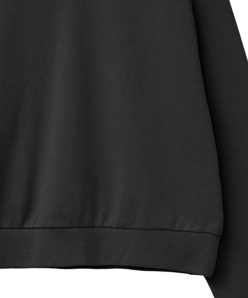 CLANE（クラネ）の「BASIC RAGLAN SLEEVE SWEAT TOPS（その他トップス・レディース・ホワイト/ブラック・1/2）」の18枚目の写真