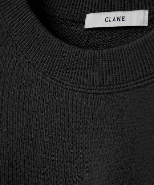 CLANE（クラネ）の「BASIC RAGLAN SLEEVE SWEAT TOPS（その他トップス・レディース・ホワイト/ブラック・1/2）」の5枚目の写真