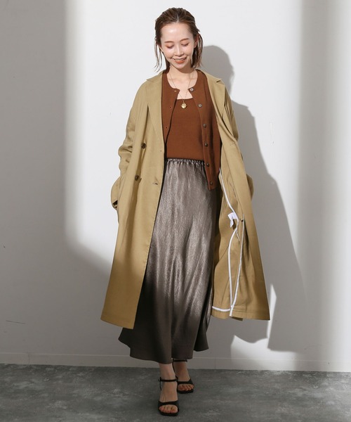 SLOBE IENA（スローブイエナ）の「ソフトリネン混ダブル