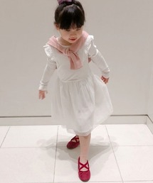 ラッフルチュールドレス（幼児）