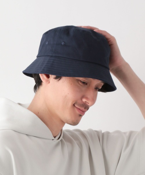 GLOBAL WORK（グローバルワーク）の「洗えるツイルバケットハット/183438（ハット・メンズ・ブラック/ネイビー/ライトグレー/ダークグレー・FREE）」の22枚目の写真