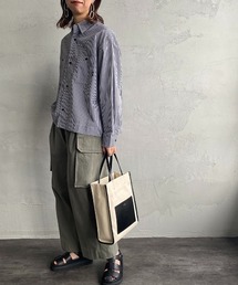 [DANTON/ダントン] ショート丈 ワークシャツ