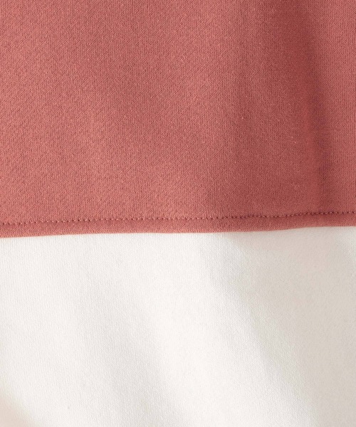 niko and...（ニコアンド）の「カラーブロッキングZIPカーディガン（カーディガン/ボレロ・レディース・ナチュラル/ネイビー/オレンジ・FREE）」の10枚目の写真