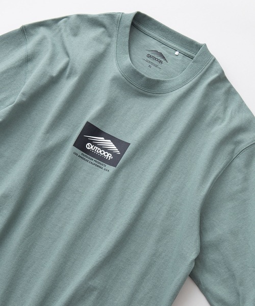 OUTDOOR PRODUCTS APPAREL(アウトドアプロダクツアパレル)の「ボックスロゴ ヘビーウェイト ロングTシャツ オーバーサイズ ビッグシルエット(Tシャツ/カットソー・メンズ・ホワイト/ブラック/カーキ/ベージュ・LARGE/MEDIUM/X-LARGE)」の4枚目の写真