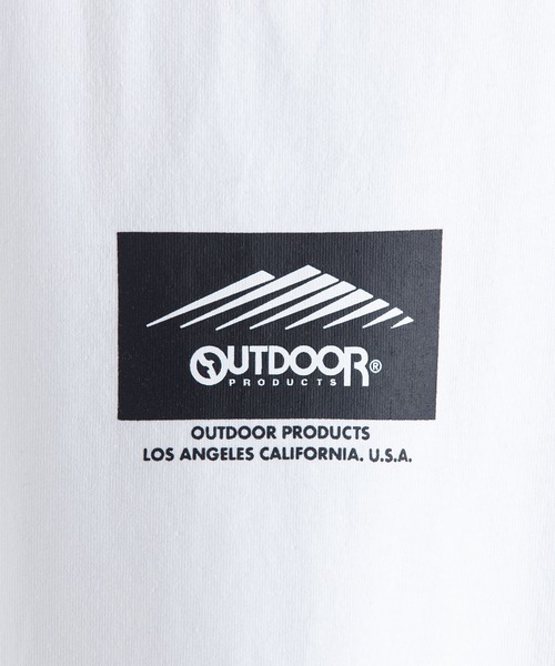 OUTDOOR PRODUCTS APPAREL(アウトドアプロダクツアパレル)の「ボックスロゴ ヘビーウェイト ロングTシャツ オーバーサイズ ビッグシルエット(Tシャツ/カットソー・メンズ・ホワイト/ブラック/カーキ/ベージュ・LARGE/MEDIUM/X-LARGE)」の10枚目の写真
