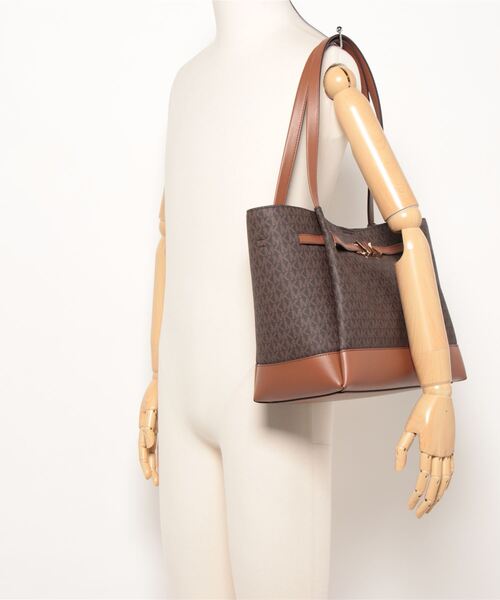MICHAEL KORS（マイケルコース）の「REED ベルテッド トート ラージ 