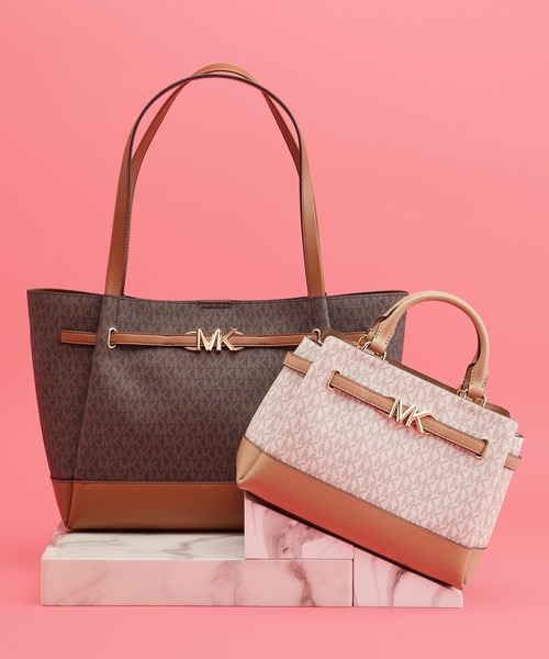 MICHAEL KORS（マイケルコース）の「REED ベルテッド トート ラージ 