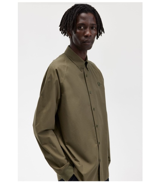 フレッドペリー Rib Collar Shirt シャツ　ポロシャツ　ブラウス FRED PERRY（フレッドペリー）の「Rib Collar Shirt（シャツ