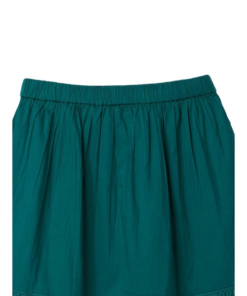 AMERICAN HOLIC(アメリカンホリック)の「ふんわりティアードレーススカート(スカート・レディース・グリーン/オフホワイト/ネイビー・M/L)」の5枚目の写真