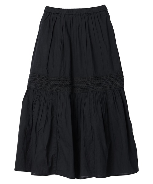 AMERICAN HOLIC(アメリカンホリック)の「ふんわりティアードレーススカート(スカート・レディース・グリーン/オフホワイト/ネイビー・M/L)」の8枚目の写真