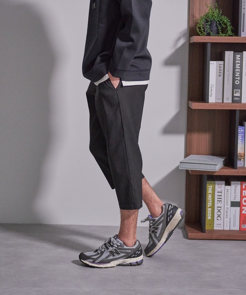 Blue Standard （ブルースタンダード）の「【BLUE STANDARD/ブルースタンダード】快適　接触冷感　ストレッチ　クロップドパンツ（その他パンツ・メンズ・カーキ/ブルー/ライトベージュ/ブラック・MEDIUM/LARGE/X-LARGE）」の2枚目の写真