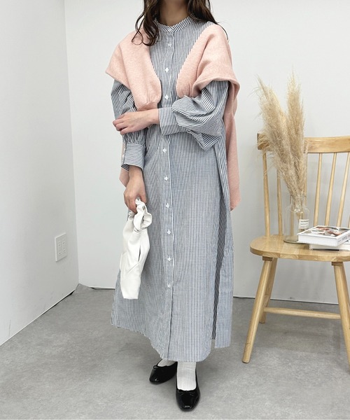 apres jour（アプレジュール）の「カラーニットカーディガン【ZOZOTOWN限定アイテム】（カーディガン/ボレロ・レディース・ライトピンク/ライトブルー/ミント・フリー/X-LARGE）」の13枚目の写真