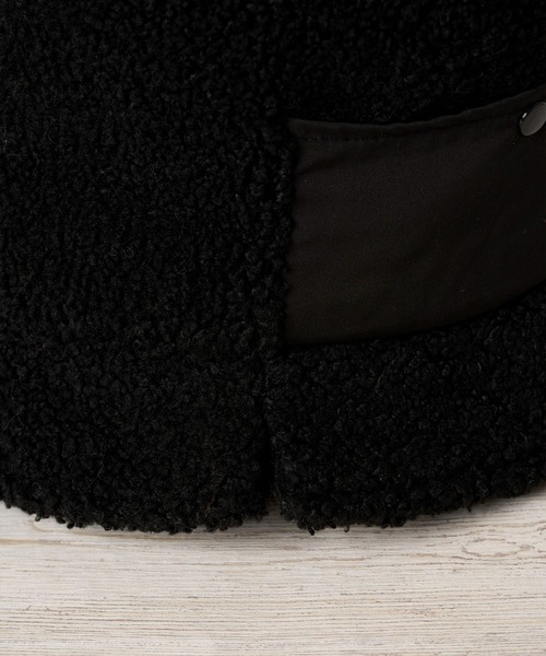 Mighty Shine（マイティシャイン）の「Boa Slit Bucket Hat【Mighty Shine / マイティシャイン】1233012（ハット・メンズ・ベージュ/ブラック・58cm）」の4枚目の写真