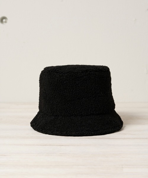 Mighty Shine（マイティシャイン）の「Boa Slit Bucket Hat【Mighty Shine / マイティシャイン】1233012（ハット・メンズ・ベージュ/ブラック・58cm）」の7枚目の写真