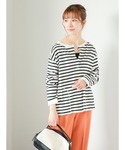 Samansa Mos2 blue(サマンサモスモスブルー)の「トップス(Tシャツ/カットソー)」