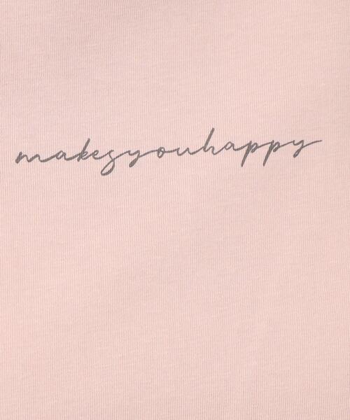 grove（グローブ）の「◆【マシンウォッシャブル対応】マルチファンクションロゴ＆ボーダーTシャツ（Tシャツ/カットソー・レディース・ブルー/オフホワイト/ブラック/ピンク系/ブラウン系その他/ホワイト系5・02/03/04/01/05）」の8枚目の写真