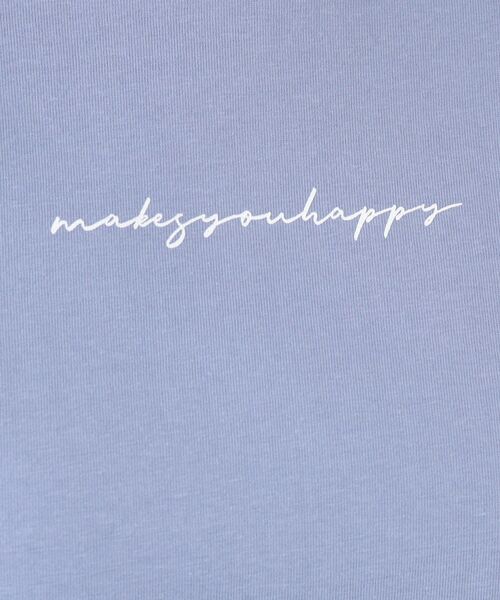 grove（グローブ）の「◆【マシンウォッシャブル対応】マルチファンクションロゴ＆ボーダーTシャツ（Tシャツ/カットソー・レディース・ブルー/オフホワイト/ブラック/ピンク系/ブラウン系その他/ホワイト系5・02/03/04/01/05）」の13枚目の写真