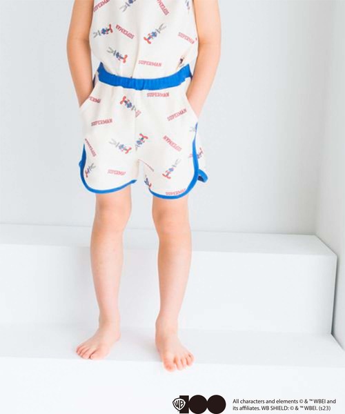 LOWRYS FARM(ローリーズファーム)の「ワッフルセットアップ/ワーナー・ブラザース100周年 192578(インナーウェア/肌着・キッズ・ブルー/レッド・110cm/120cm/130cm)」の7枚目の写真