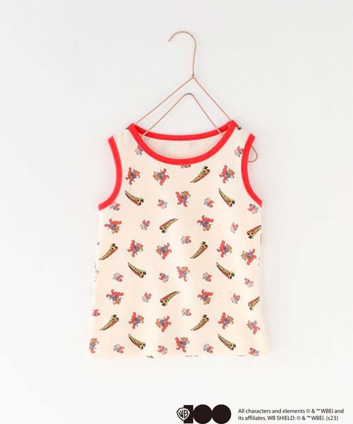 LOWRYS FARM(ローリーズファーム)の「ワッフルセットアップ/ワーナー・ブラザース100周年 192578(インナーウェア/肌着・キッズ・ブルー/レッド・110cm/120cm/130cm)」の14枚目の写真