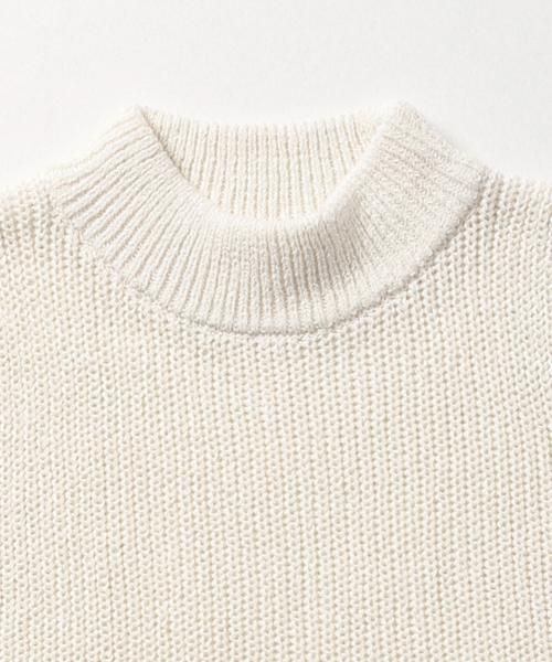 BEAMS LIGHTS Women's（ビームスライツ ウィメンズ）の「BEAMS LIGHTS / ウォッシャブル LINEN ノースリーブフレアー（ニット/セーター・レディース・オフホワイト/ベージュ/ネイビー・ONE SIZE）」の10枚目の写真