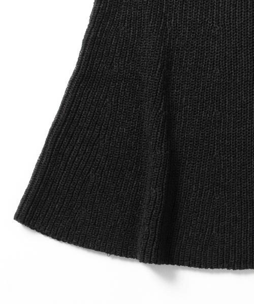 BEAMS LIGHTS Women's（ビームスライツ ウィメンズ）の「BEAMS LIGHTS / ウォッシャブル LINEN ノースリーブフレアー（ニット/セーター・レディース・オフホワイト/ベージュ/ネイビー・ONE SIZE）」の15枚目の写真